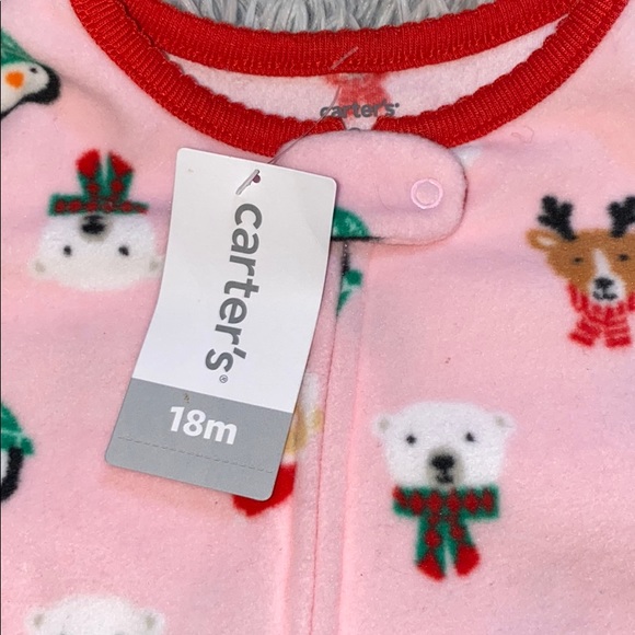 18mo Grl Xmas Pj’s from Carters BRAND NEW W/ TAGS! - Picture 3 of 4